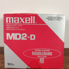 Maxell MD2-D lerppuja 6kpl - pikkukuva 1