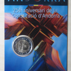 2018 Andorra 2€ Andorran perustuslaki 25 vuotta kortissa - pikkukuva 1