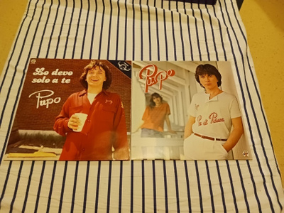 Pupo lp x2 1980 & 1981 Chanson, Pop, Disco hienot