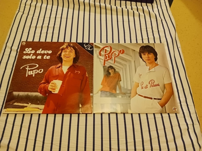 Pupo lp x2 1980 & 1981 Chanson, Pop, Disco hienot