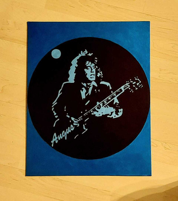 AC/DC - Angus Young - taulu