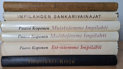Impilahti- kirjoja.