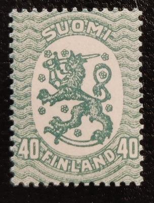M1917 Leijona 40p ** - Lape 25 €