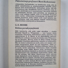 G. E. Moore : Etiikan peruskysymyksistä - pikkukuva 2