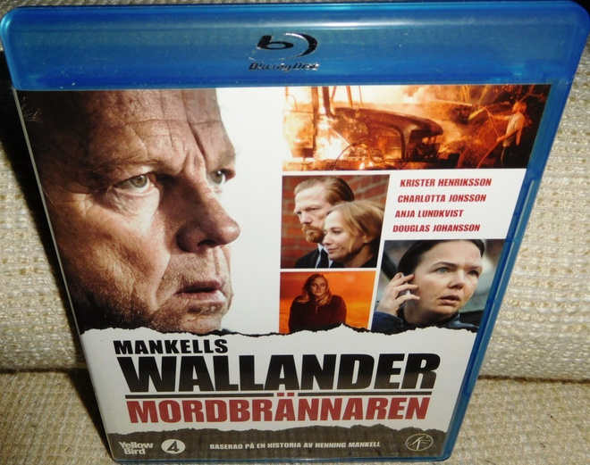 Wallander Tuhopolttaja Blu-ray (ei tekstitystä suomeksi)