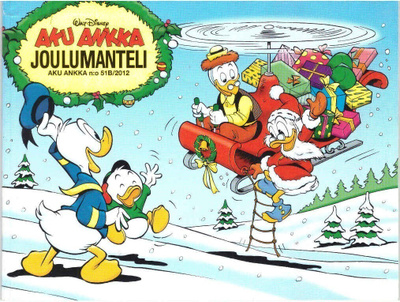 Aku Ankka - Joulumanteli 51B/2012