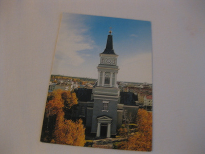 Postikortti Oulu Tuomiokirkko kulkematon