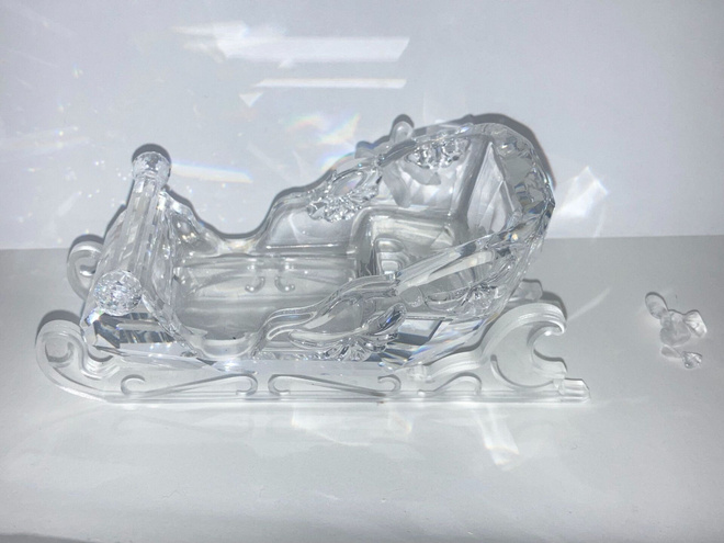 Swarovski 205165 Santa's Sleigh (1996-2005) viallinen