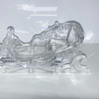 Swarovski 205165 Santa's Sleigh (1996-2005) viallinen - pikkukuva 1