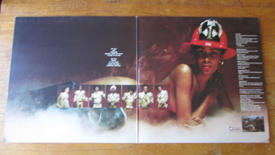 Ohio Players : FIRE (lp, gatefold, UK-painos, sexy nuda)