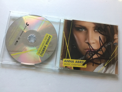 Anna Abreu nimmari . Music everywhere CDS single