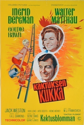 Elokuvajuliste: Kaktuksen kukka (Ingrid Bergman)