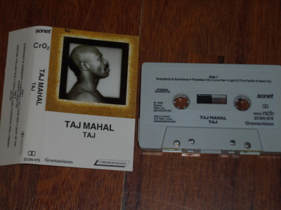 C-kasetti - TAJ MAHAL - Taj - 1986 soul,blues EX+