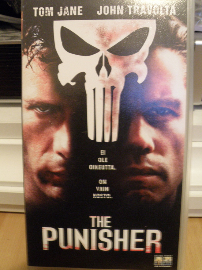 The Punisher VHS