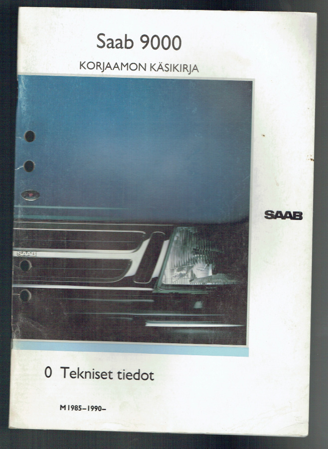 Saab 9000 Korjaamon käsikirja