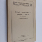 Y. H. Toivonen : Commentationes Fenno-Ugricae i Honorem Y... - pikkukuva 1