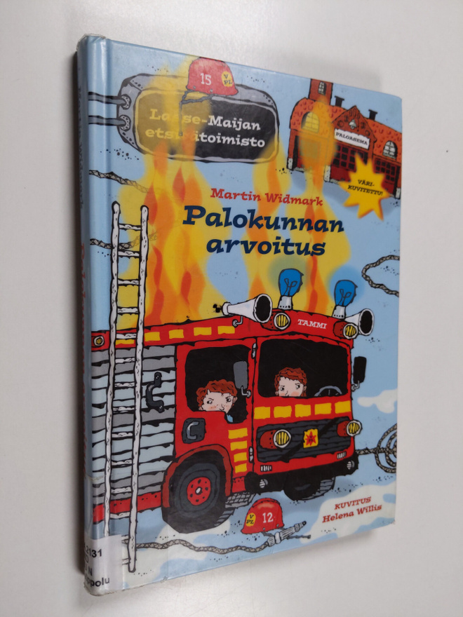 Martin Widmark : Palokunnan arvoitus