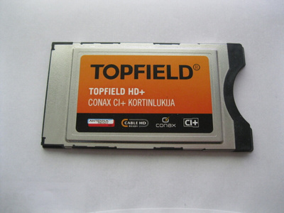 TOPFIELD HD+ KORTINLUKIJA.