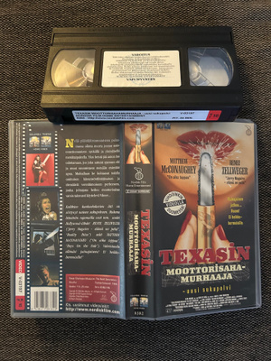 Texasin Moottorisaha-Murhaaja 1996 Nordisk Film VHS FI