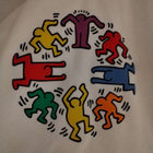Keith haring vintage huppari koko M - pikkukuva 2
