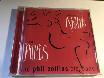 The Phil Collins Big Band a Hot Night in Paris Cd Us 1999