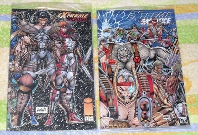 Extreme Sacrifice #1-2, keräilykortti mukana molemmissa