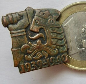 VANHA Ruuvimerkki Rähinäremmimerkki 1939-1940 Talvisota