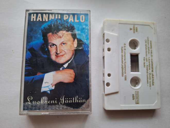 HANNU PALO - LUOKSENI JÄÄTHÄN c-kasetti