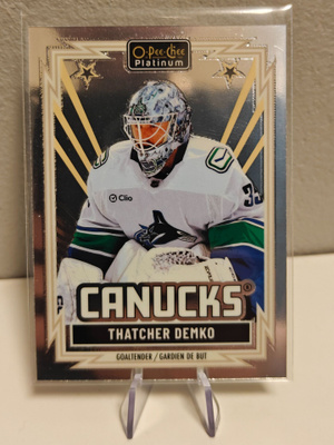 2025-26 O Pee Chee Platinum Retro Thatcher Demko #R-24