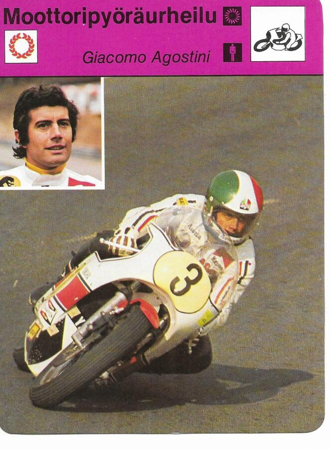 Concert Hall 1977 Giacomo Agostini moottoripyöräurheilu