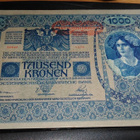 Austria Itävalta 1000 Kronen 1902 P60 XF-aUNC - pikkukuva 1