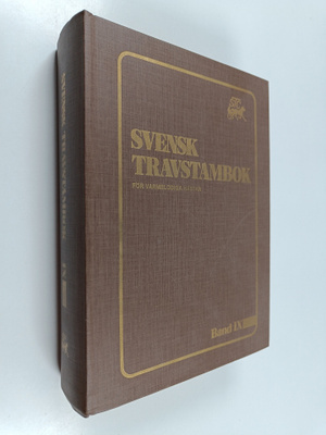 Svensk travstambok för varmblodiga hästar, band IX