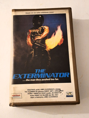 The Exterminator (1980) – Harvinainen Betamax! Iso boksi VTC