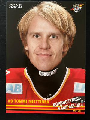 07-08 Luleå Team Issue Tommi Miettinen