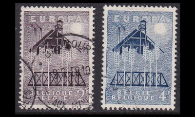 Belgia 1070-1 o Europa (1957)
