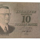 10 Markkaa 1963 ilman Litt A4989300 - pikkukuva 1