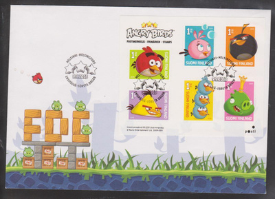 FDC 2013 Angry Birds BL79