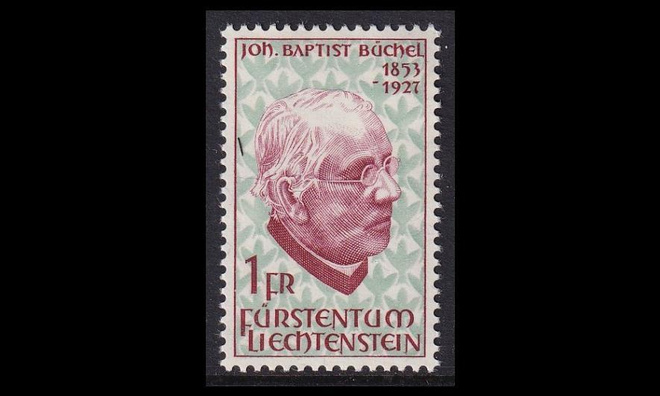 Liechtenstein 480 ** Pappi Johann Baptist Büchel (1967)