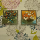 Arabia Heljä Liukko Sundström Seinälaatta 2 kpl 12 x 12cm  - pikkukuva 4