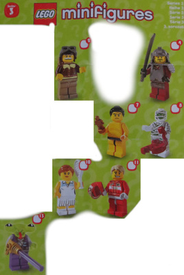 LEGO FIGUURIT 8803 MINIHAHMOT 3 | Kaikki tai tarjoa