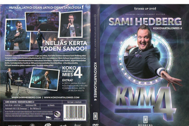 KOKOVARTALOMIES 4	(45 907)	k	-FI-	DVD			2016	sami hedberg,
