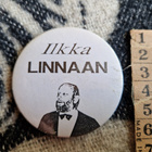 Ilkka Taipale vintage rintamerkki. Ilkka linnaan - pikkukuva 1