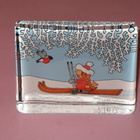 IITTALA: TONTTUTYTTÖ -LASIKORTTI - pikkukuva 1
