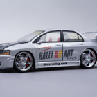042. Kentoys 'Mitsubishi Lancer Evolution VIII' pienoismalli - pikkukuva 1