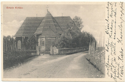 VIRRAT, KIRKKO - kulk. 1912