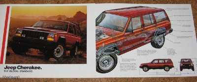 1986 Jeep Cherokee esite - KUIN UUSI