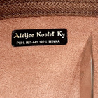 Penaali nahkainen Retro Liisa/ spanieli. Ateljee Kostet Ky - pikkukuva 4