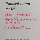 Arto Paasilinna : Paratiisisaaren vangit (signeerattu, te... - pikkukuva 3