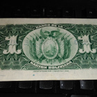 Bolivia 1 boliviano 1911-1929 P112 sn156 UNC - pikkukuva 2