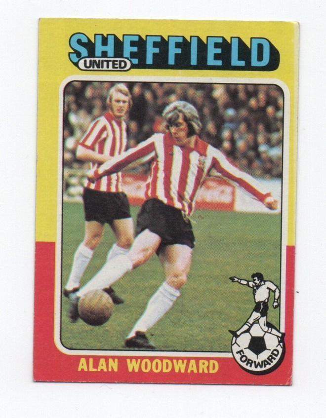 Purkkakuva Jalkapallo n:o 205 ALAN WOODWARD  Sheffield Unit